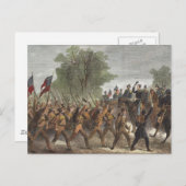 Carte Postale Guerre civile (Devant / Derrière)