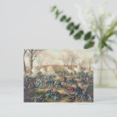 Carte Postale Guerre civile américaine Bataille de Fort Donelson (Debout devant)