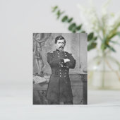 Carte Postale Guerre civile américaine : Général McClellan (Debout devant)