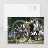 CARTE POSTALE GUERRE CIVILE-CANNON (Devant / Derrière)
