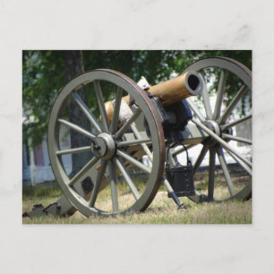 CARTE POSTALE GUERRE CIVILE-CANNON