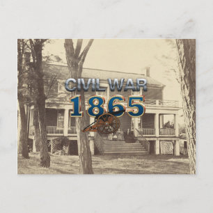Carte Postale Guerre civile de l'ABH 1865