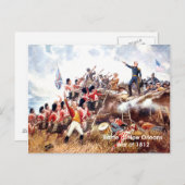 Carte Postale Guerre de l'ABH de 1812 (Devant / Derrière)