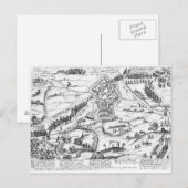 Carte Postale Guerre de Succession de Juelich, 1610 (Devant / Derrière)