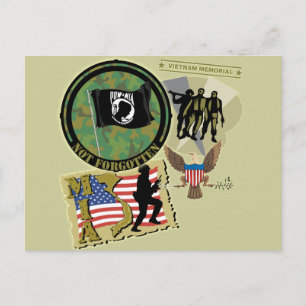Carte Postale Guerre du Vietnam