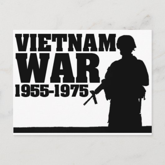 Carte Postale Guerre du Vietnam 1955-1975 (Devant)