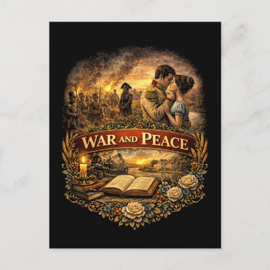 Carte Postale Guerre et Paix (Devant)