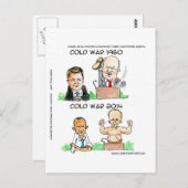 Carte Postale Guerre froide de 1960 et 2014 (Devant / Derrière)