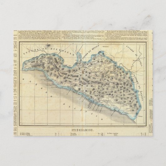 Carte Postale Guerrero, Mexique (Devant)