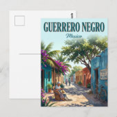 Carte Postale Guerrero Negro Mexique (Devant / Derrière)