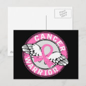 Carte Postale Guerrier 14C Cancer du sein (Devant / Derrière)