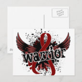 Carte Postale Guerrier 16 Maladie de la faucille (Devant / Derrière)