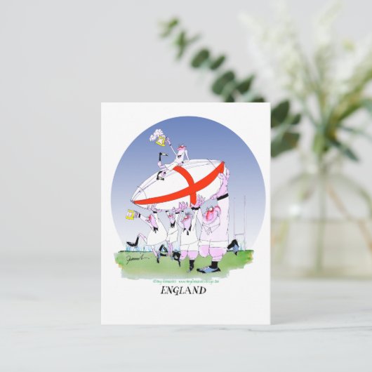 Carte Postale guerrier anglais, tony fernandes (Debout devant)