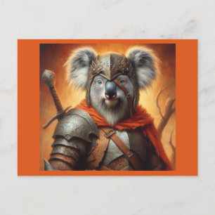 Carte Postale Guerrier de l'Imaginaire de Koala