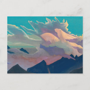 Carte Postale Guerrier de lumière, 1933 par Nicholas Roerich