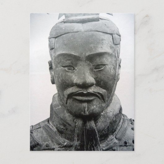 Carte Postale guerrier de xi'an (Devant)