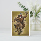 Carte Postale Guerrier indien (Debout devant)