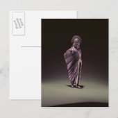 Carte Postale Guerrier spartiate (Devant / Derrière)