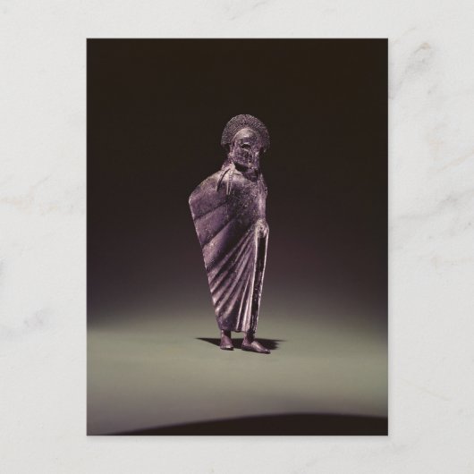 Carte Postale Guerrier spartiate (Devant)