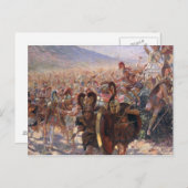 Carte Postale Guerriers anciens (Devant / Derrière)