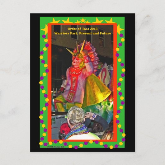 Carte Postale Guerriers inca (Devant)