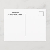 Carte Postale Guerriers Shawnee. (Dos)