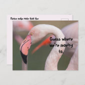 CARTE POSTALE GUESS WHERE RELOCATION CARD (Devant / Derrière)