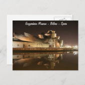 Carte postale Guggenheim (Devant / Derrière)