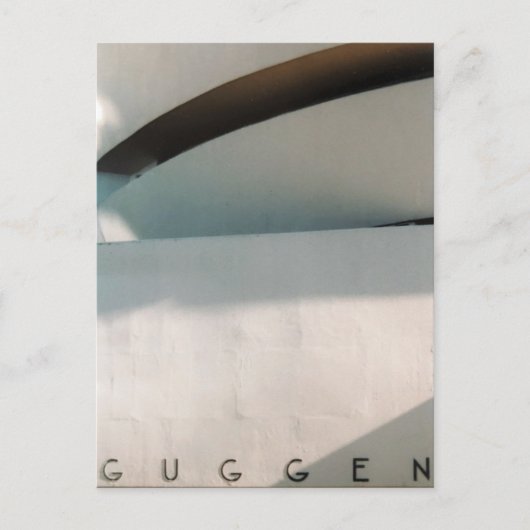 Carte Postale guggenheim (Devant)