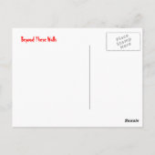 Carte Postale Guide de survie des zombies - Au-delà de ces murs (Dos)