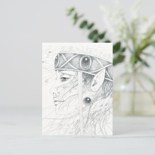 Carte Postale Guide des anges de Shaman (Debout devant)