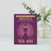Carte Postale Guide du charme de protection (Debout devant)
