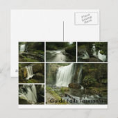 Carte postale Guide Falls, Guide Falls Tasmanie (Devant / Derrière)