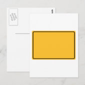 Carte Postale Guide municipal pour texte propre (Devant / Derrière)