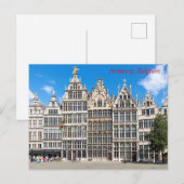 Carte Postale Guildes, Anvers, Belgique (Devant / Derrière)