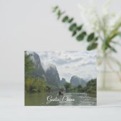 Carte Postale Guilin, Chine (Debout devant)