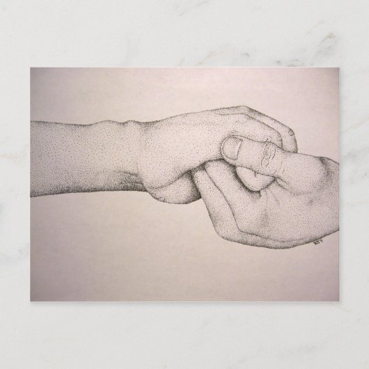 Carte Postale Guillemets inspirants (Devant)