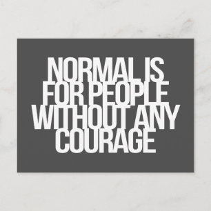 Carte Postale Guillemets inspirants et motivants