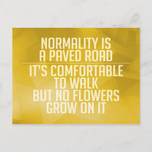 Carte Postale Guillemets inspirants et motivants