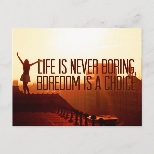 Carte Postale Guillemets inspirants et motivants (Devant)