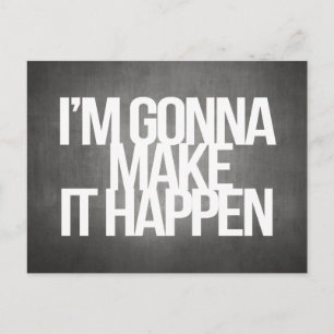 Carte Postale Guillemets inspirants et motivants