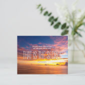 Carte Postale Guillemets inspirants et motivants (Debout devant)