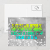 Carte Postale Guillemets inspirants et motivants (Devant / Derrière)