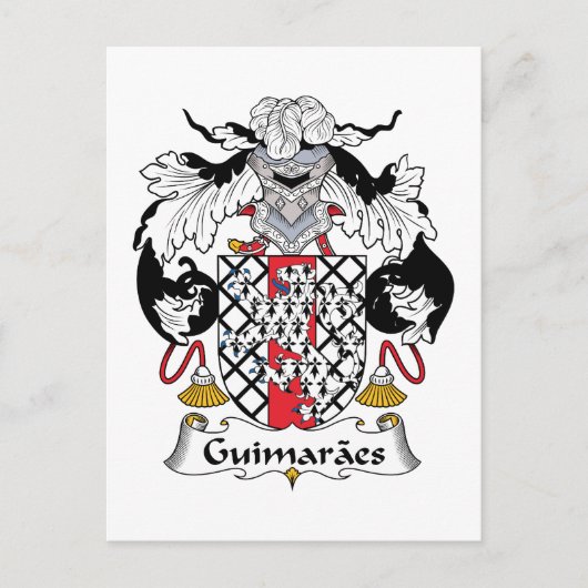Carte Postale Guimaraes Famille Crest (Devant)