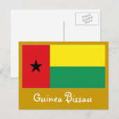 Carte postale Guinée Bissau (Devant / Derrière)