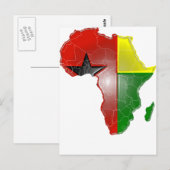 Carte Postale Guinée-Bissau (Devant / Derrière)