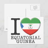 Carte Postale Guinée équatoriale (Devant / Derrière)