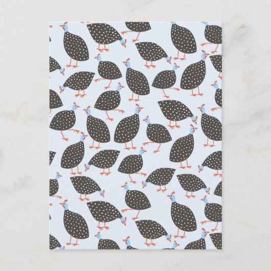 Carte Postale Guinée Hen Bird (Devant)