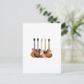 CARTE POSTALE GUITAR STANDS (Debout devant)