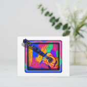 Carte Postale GUITAR super (Debout devant)